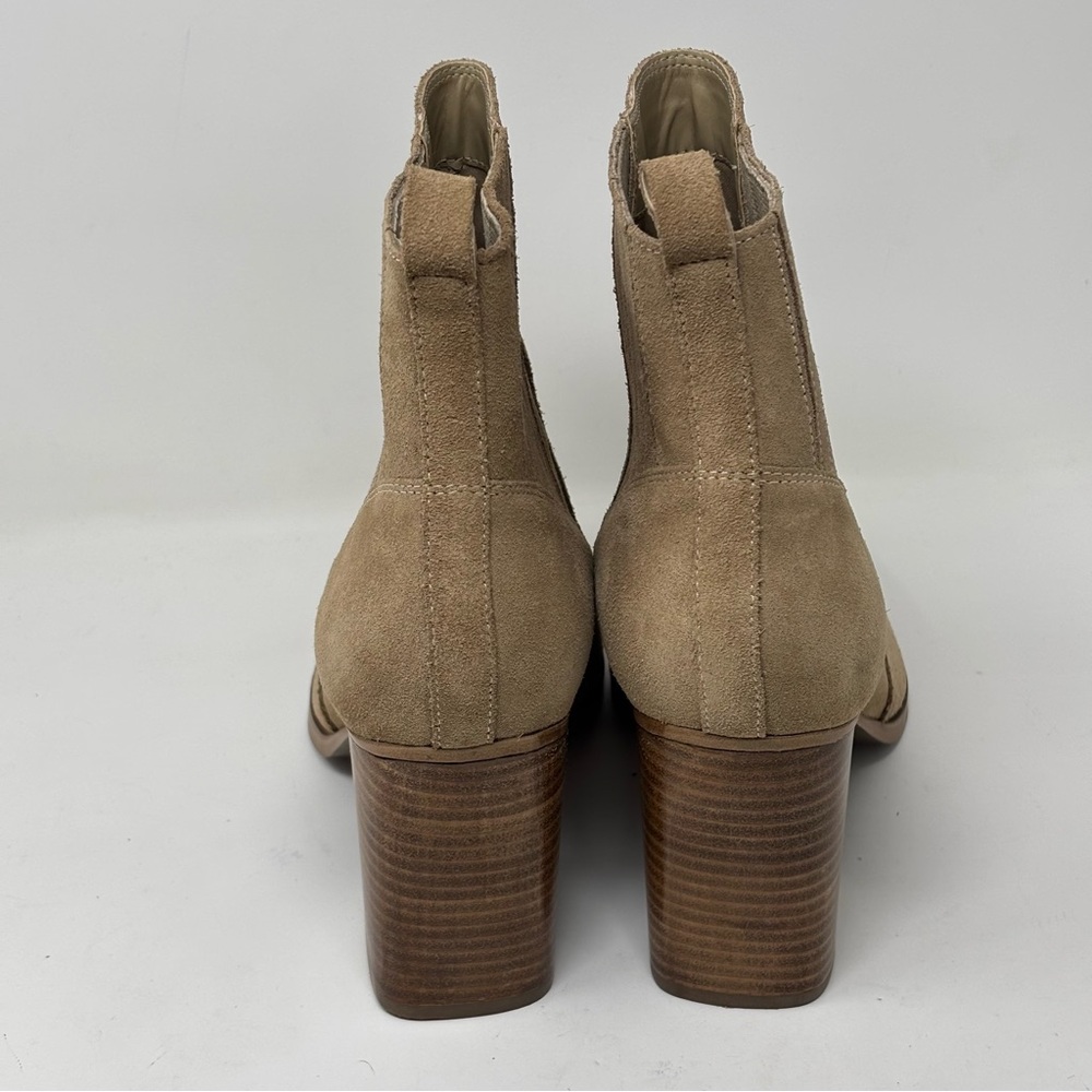 Marc Fisher Marcela Pointy Toe Dress Booties Tan Size 11 NWOT - Picture 4 of 11